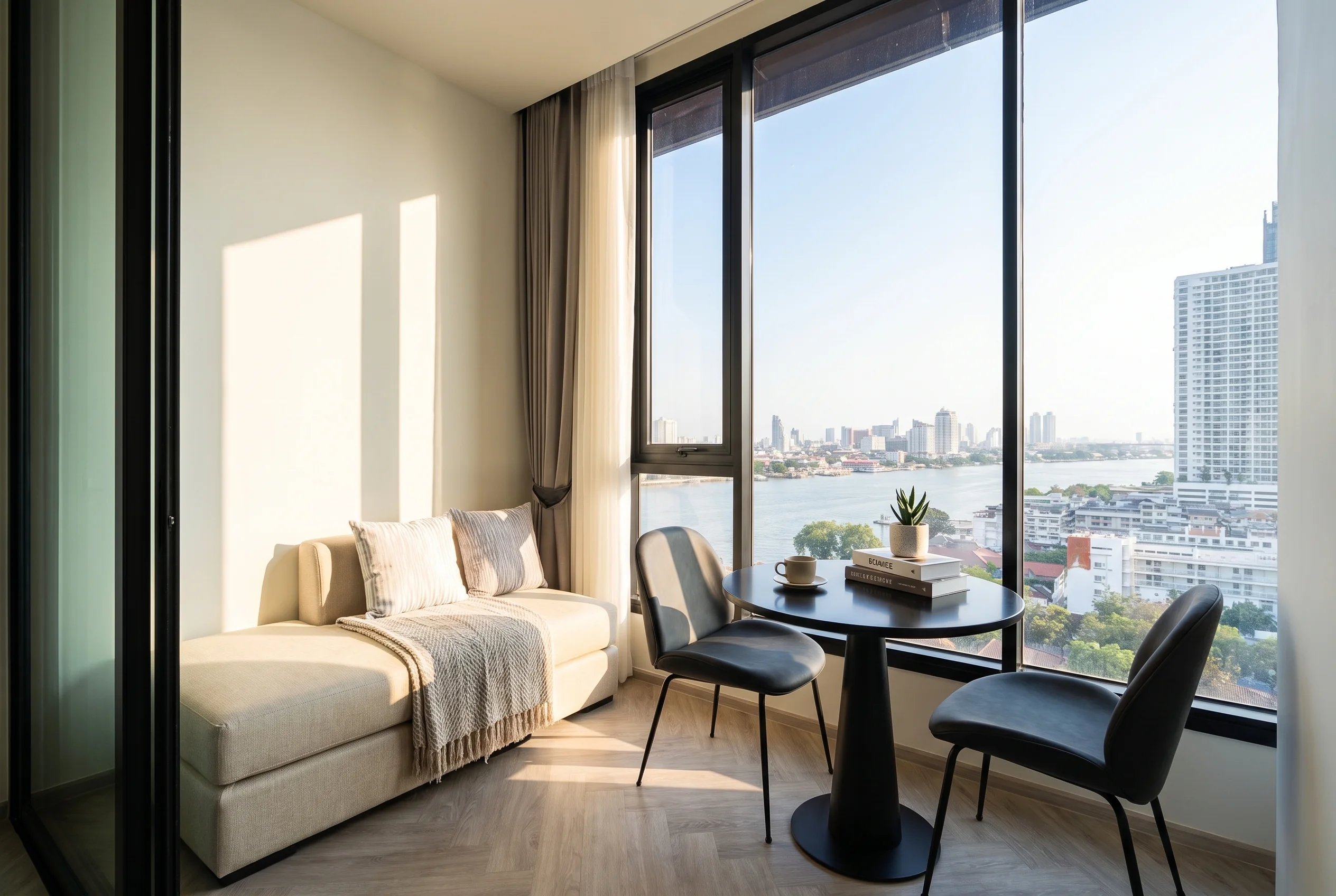 Chapter Charoennakhon - Riverside | 1 Bedroom furnished monthly rental in Khlong San