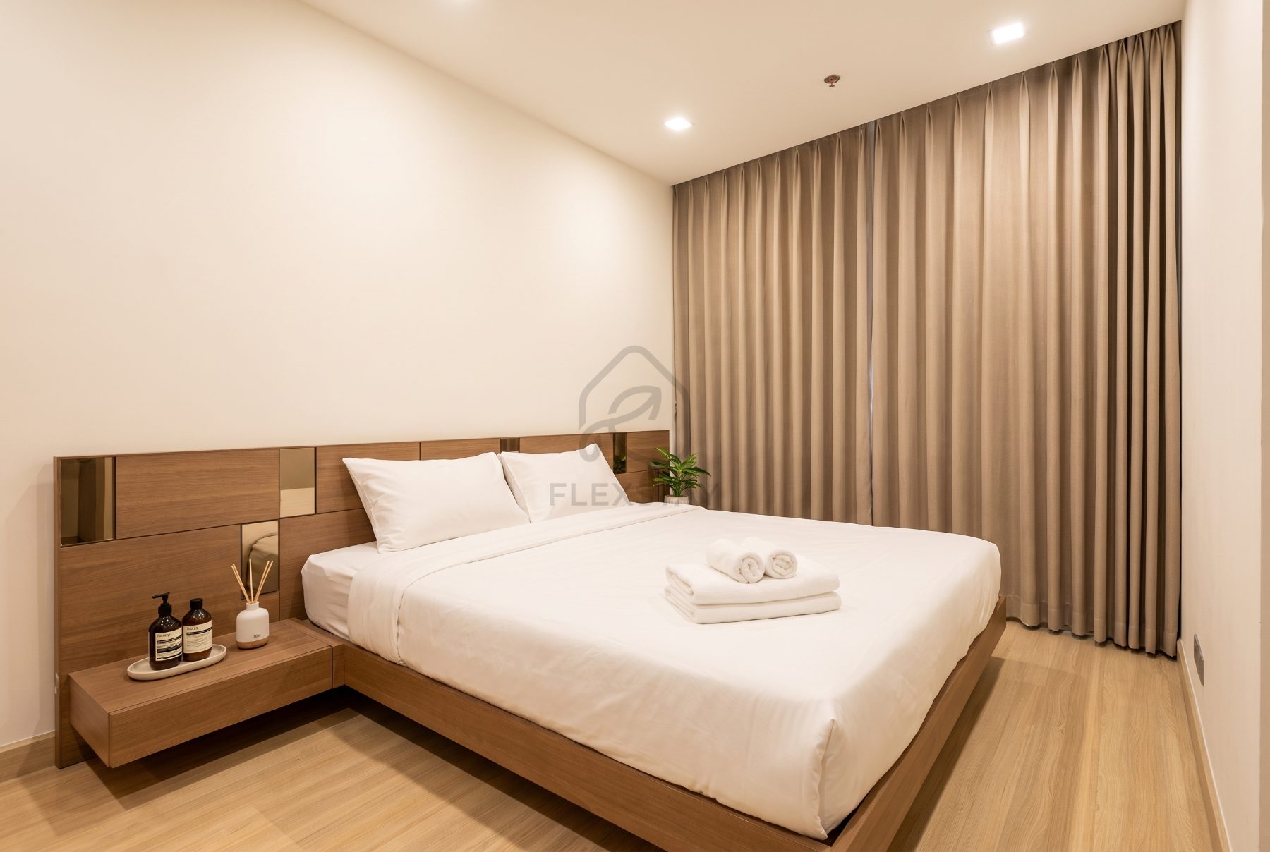 Spacious 2BR · Sky Walk Residences · W District · Infinity Pool furnished monthly rental in Phra Khanong