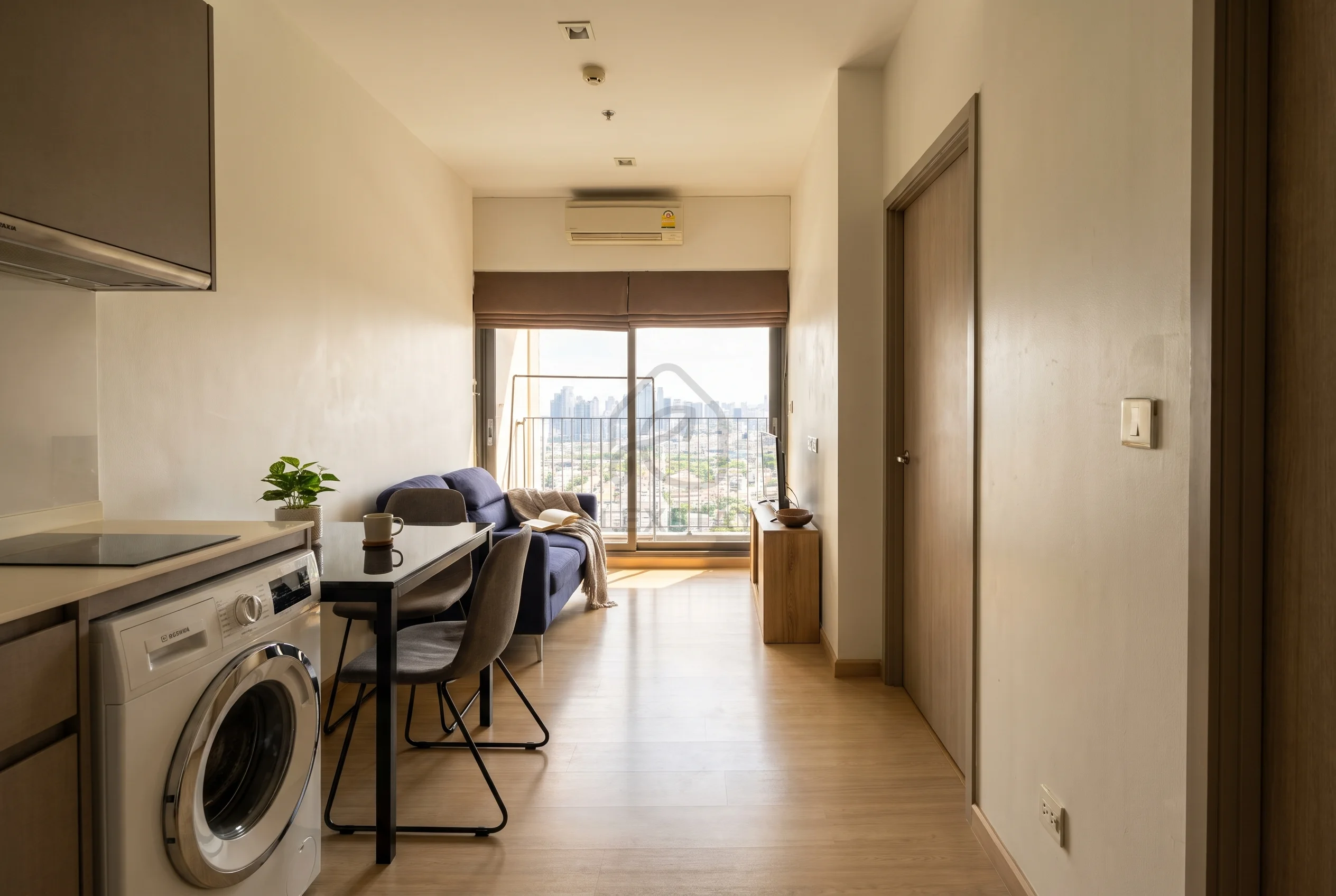 1BR at Whizdom Connect Sukhumvit furnished monthly rental in Phra Khanong