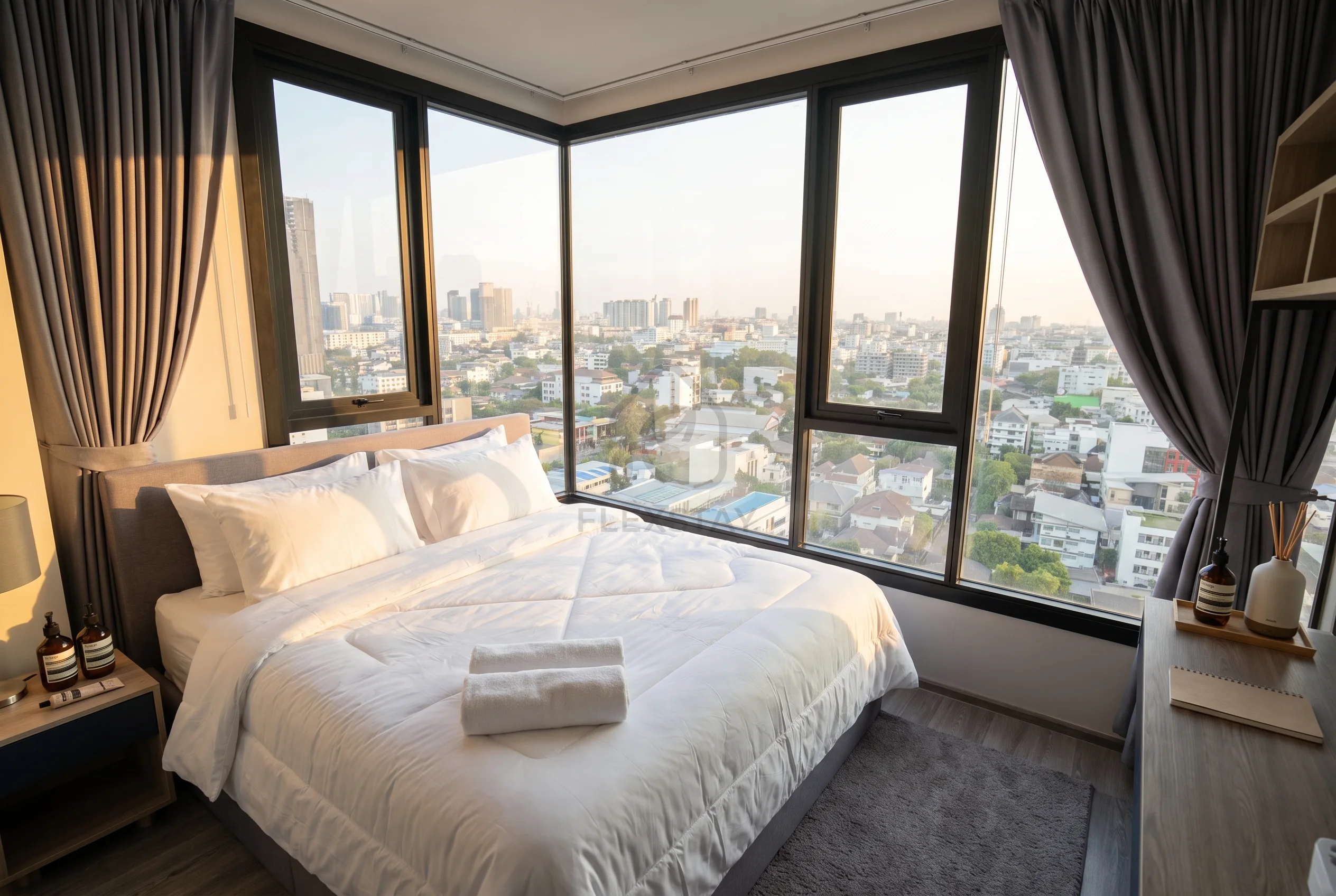 16th-Floor 2BR · XT Ekkamai · Infinity Pool furnished monthly rental in Watthana